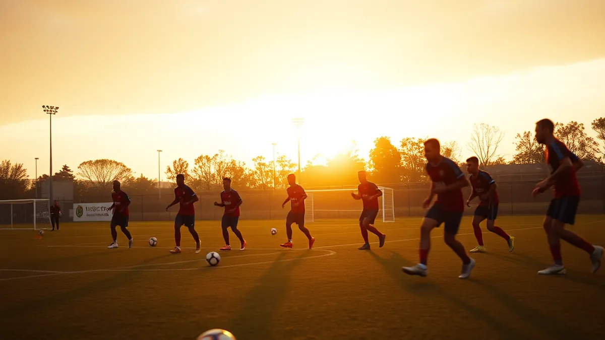 Tempestade interrompe treino da Seleção