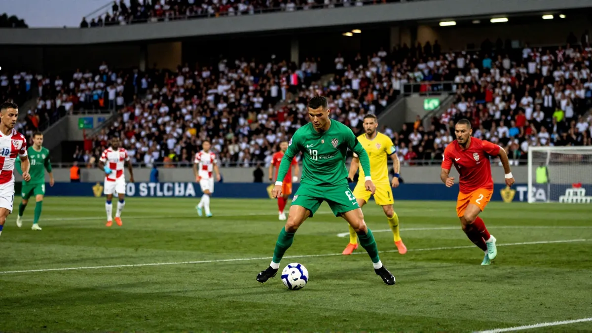 Seleção vence Croácia com gol de CR7