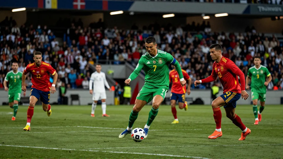 Despedida de Ronaldo: Portugal perde para a Espanha