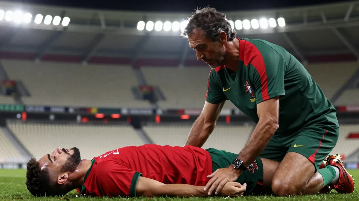 Quévin Castro, midfielder for Real Sport Clube de Massamá, died at 25 after collapsing during a training match against...